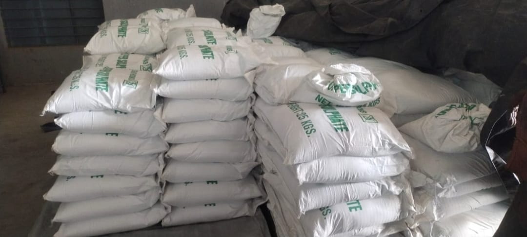 Copper Sulphate ready-packed stock
